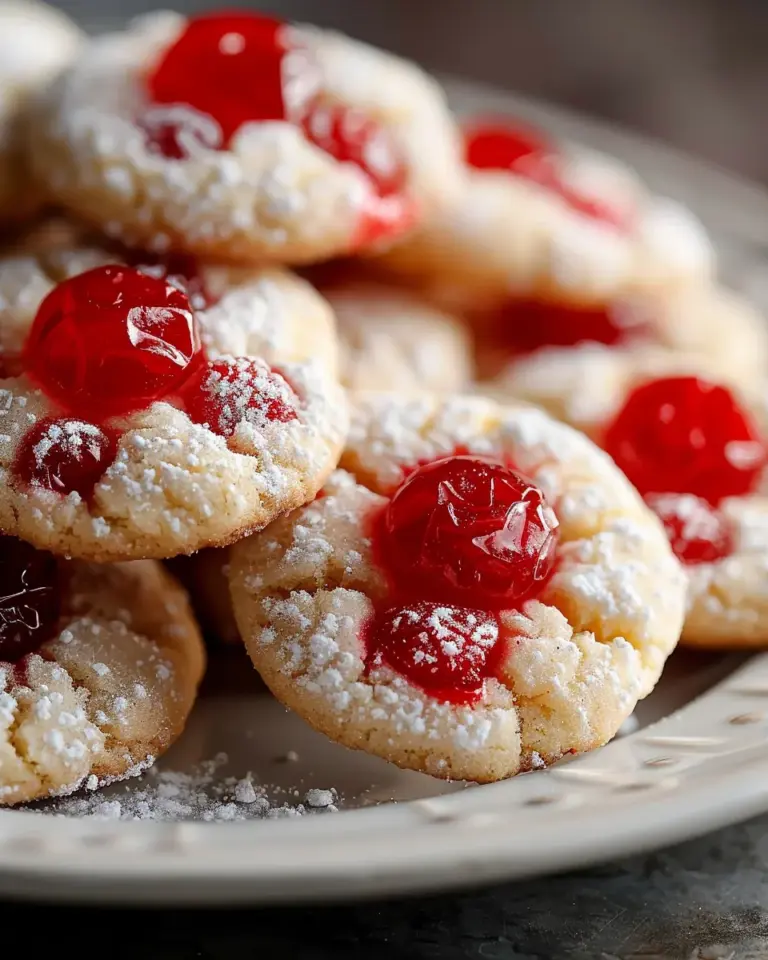 Maraschino Cherry Sugar Cookies That Will Delight You!