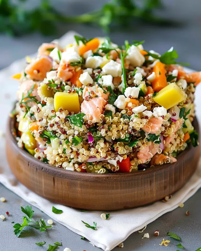 Salmon Quinoa Salad