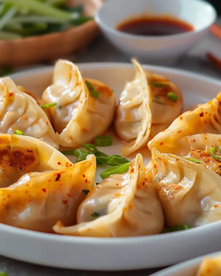 Kimchi Mandu (Korean Kimchi Dumplings)