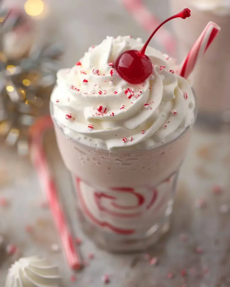 Chick Fil A Peppermint Milkshake