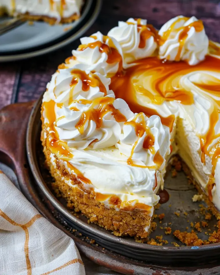 Butterbeer cheesecake