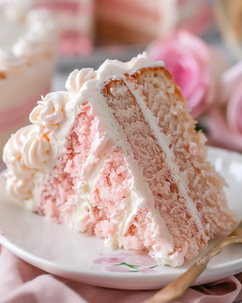 Pink Champagne Cake Recipe