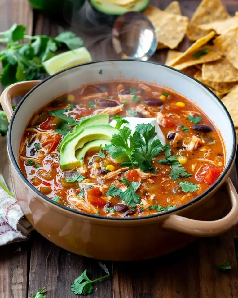 Chicken Tomato Rice Soup
