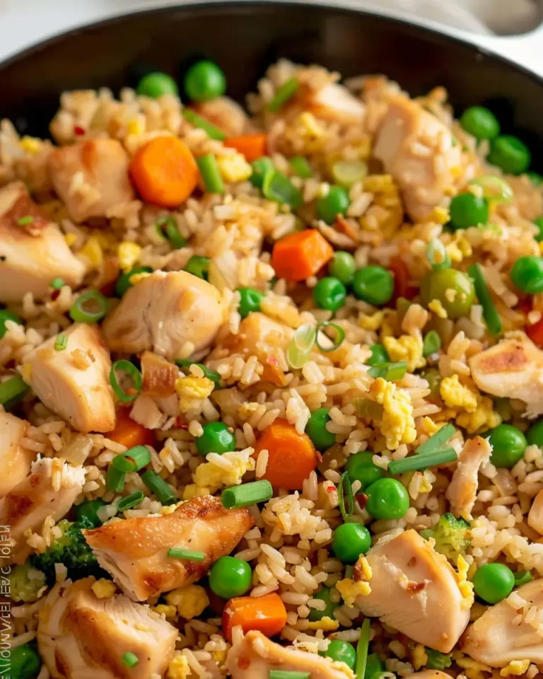 Homemade Healthy Chicken Fried Rice