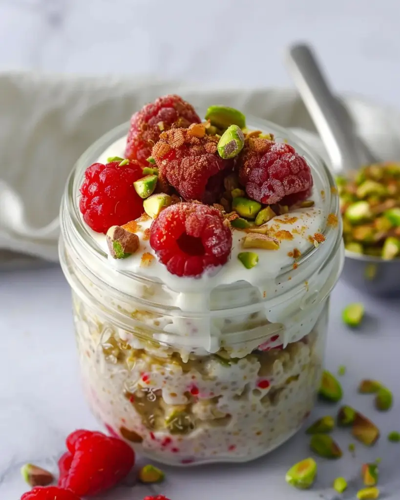 Pistachio Overnight Oats