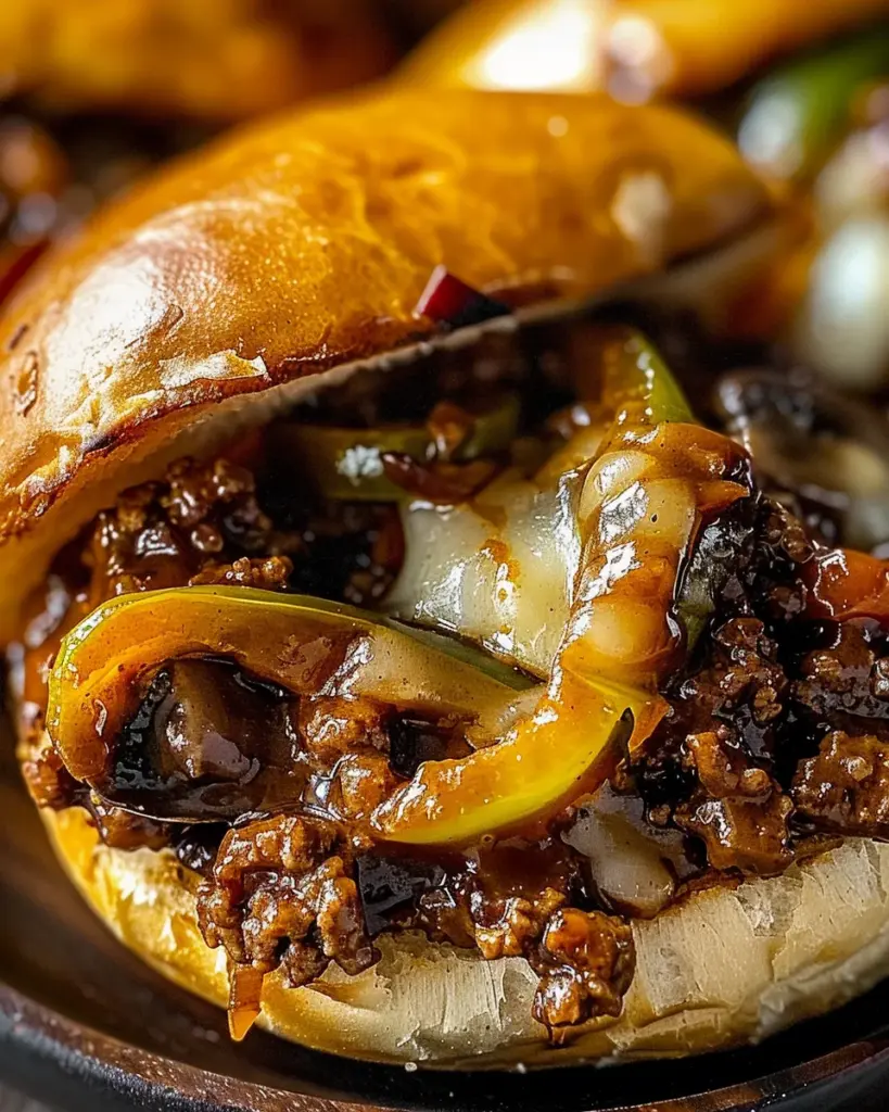 Gordon Ramsay Philly Cheesesteak Sloppy Joes (Ava-Style)