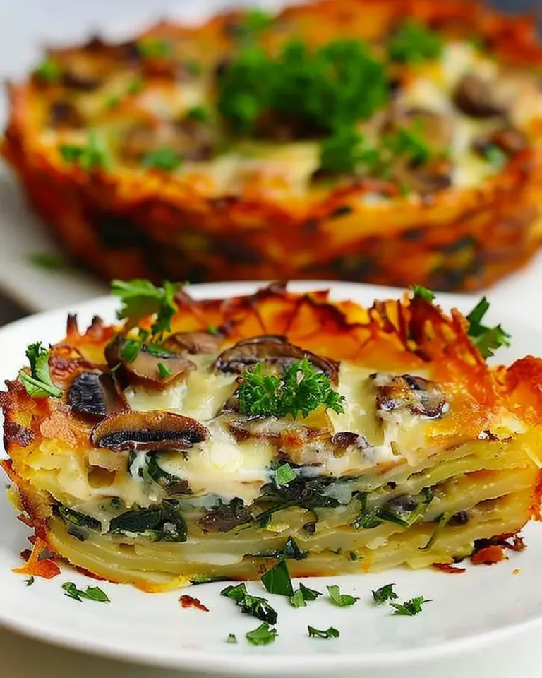 Crispy Potato Pie