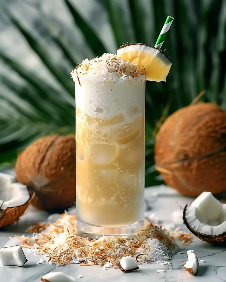 Coconut Kiss Dirty Soda: Your Tropical Escape in a Glass