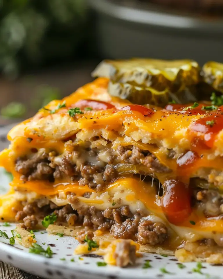 Crockpot Big Mac Dip