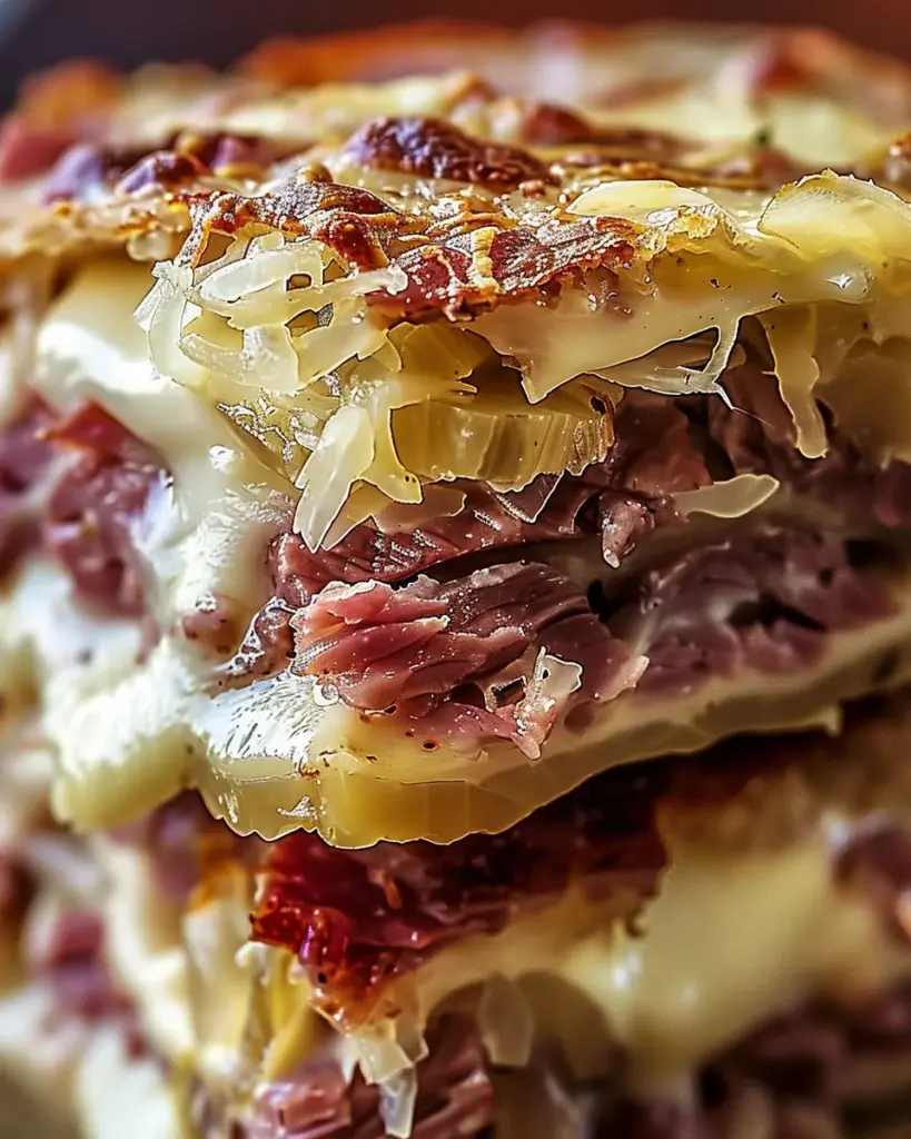 Homemade Reuben Bake