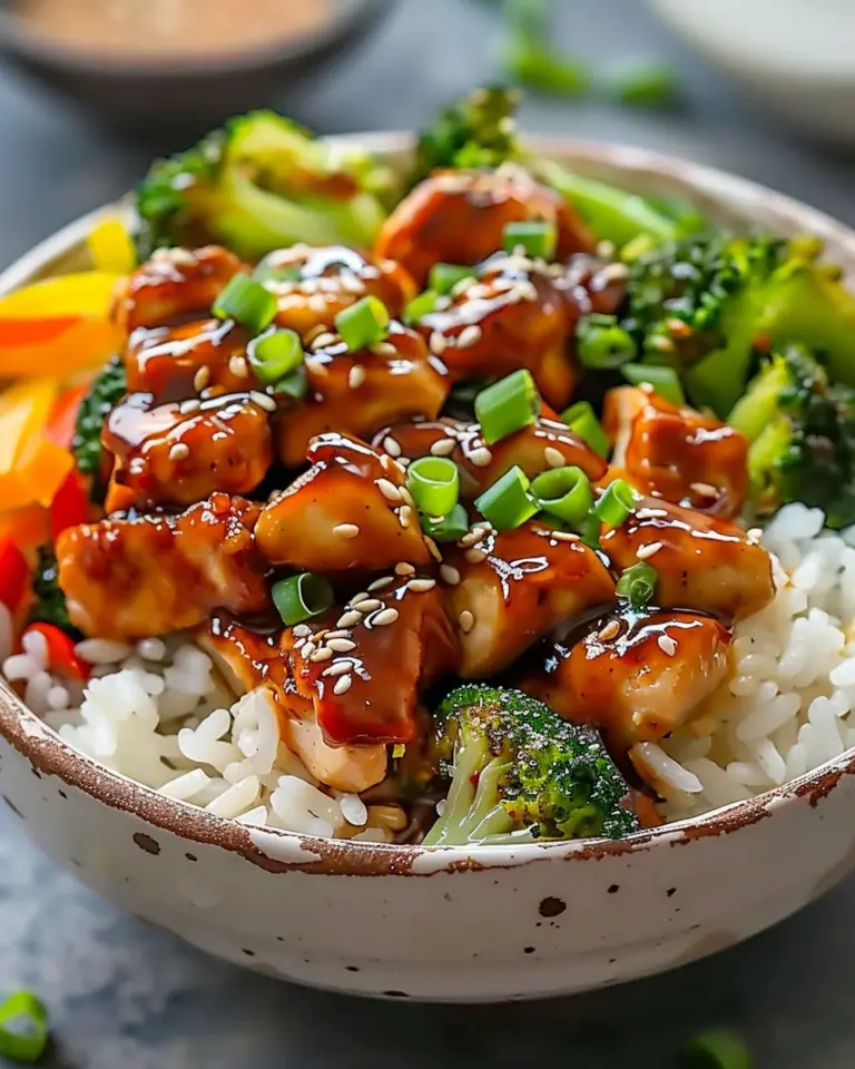 Sticky Chicken Rice Bowls: An Incredible Ultimate Recipe for Every Occasion