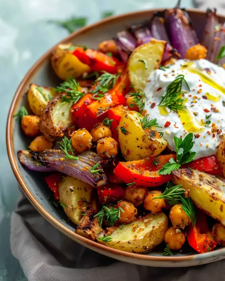 Classic Mediterranean Roasted Vegetables Bowl – theamazingfood
