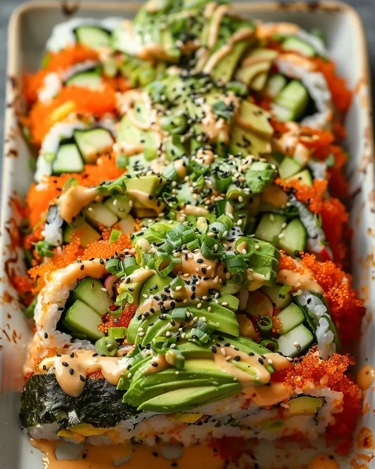 Vegan Sushi Bake