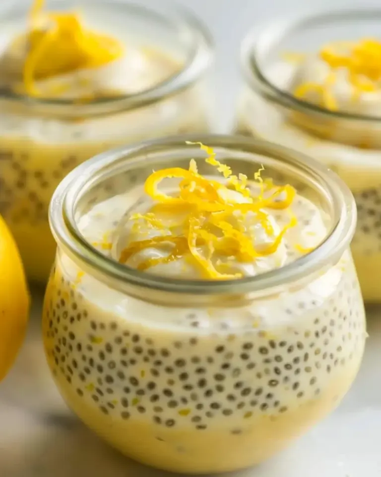 Lemon Chia Seed Pudding