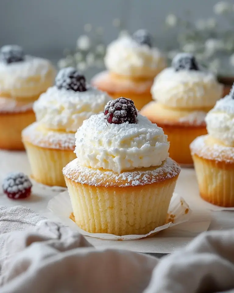 Fluffy Japanese Cotton Cheesecake Cupcakes You’ll Love Baking