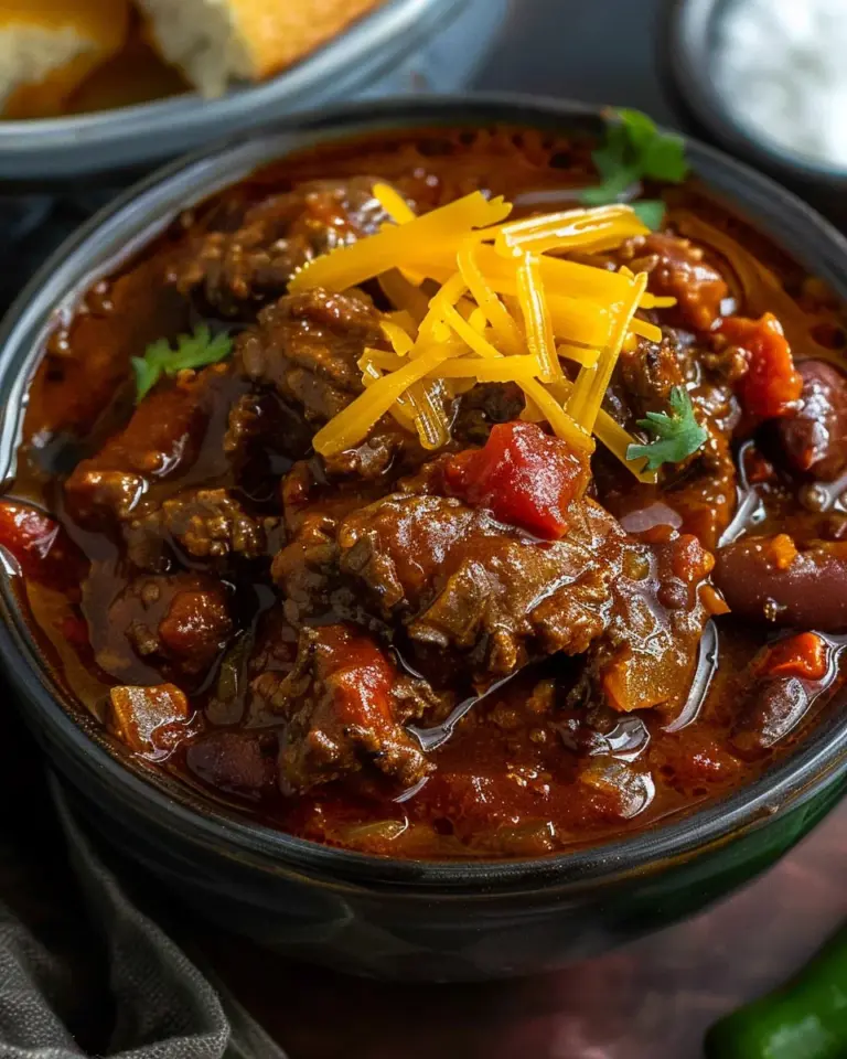Slow Cooker Texas Chili