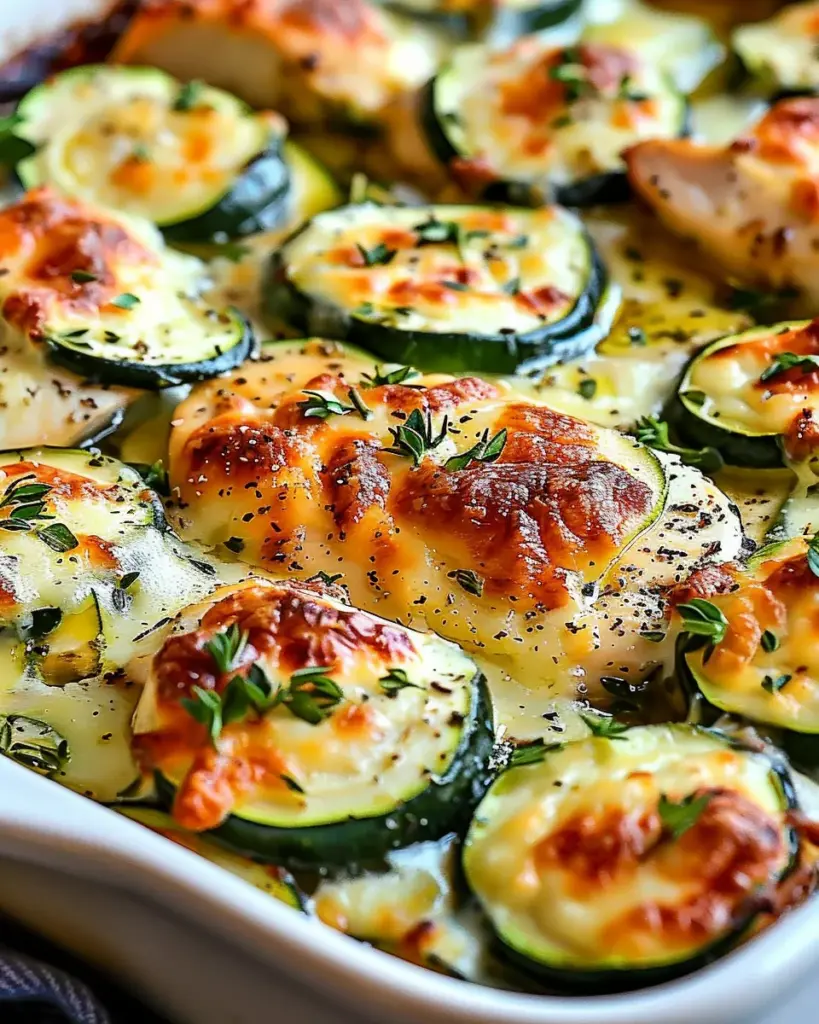 Chicken Zucchini Bake