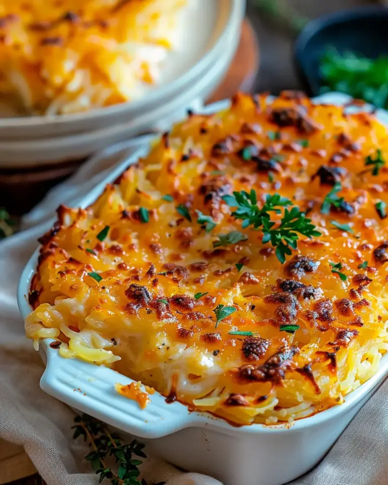 Spaghetti Squash Au Gratin: A Delicious and Healthy Recipe