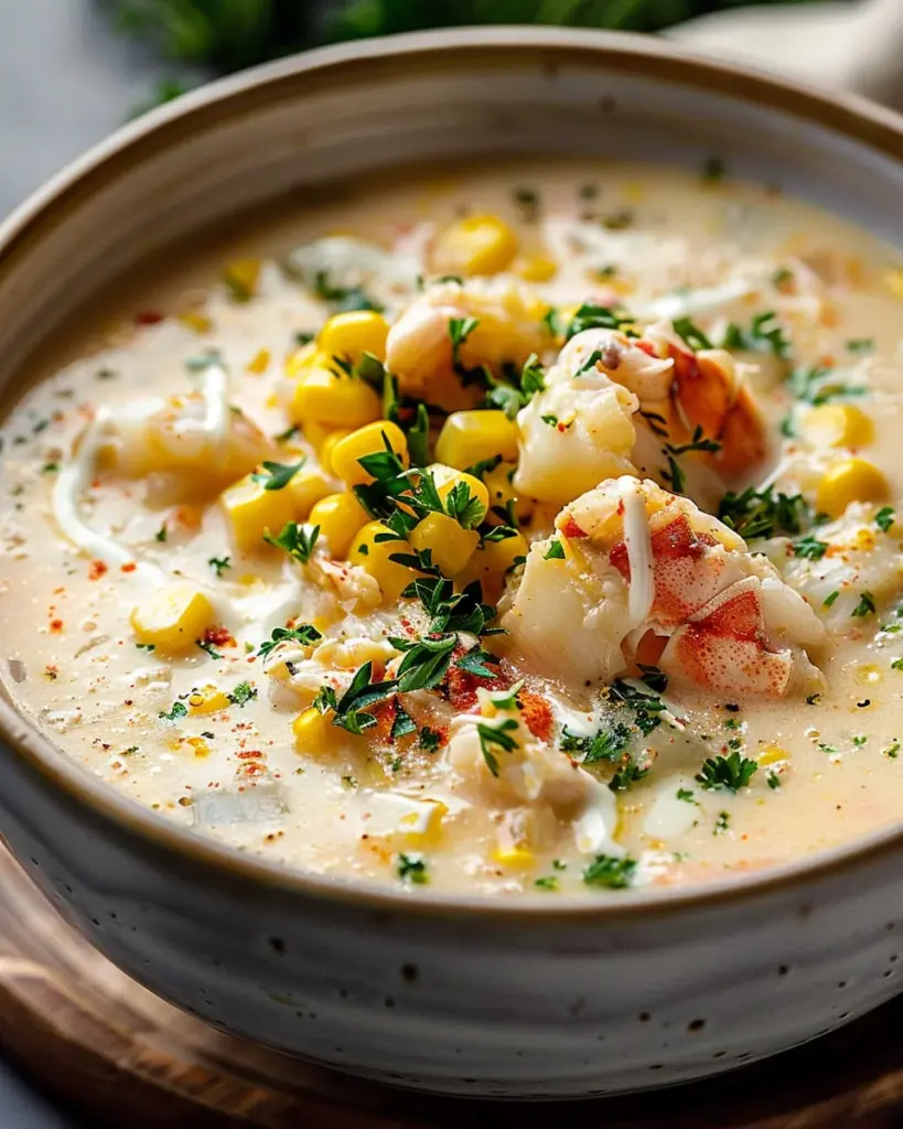Bobby Flay’s Crab & Corn Chowder