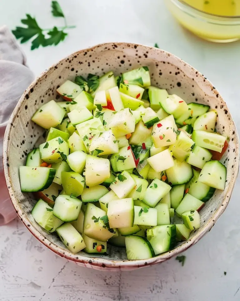 Cucumber Apple Salad