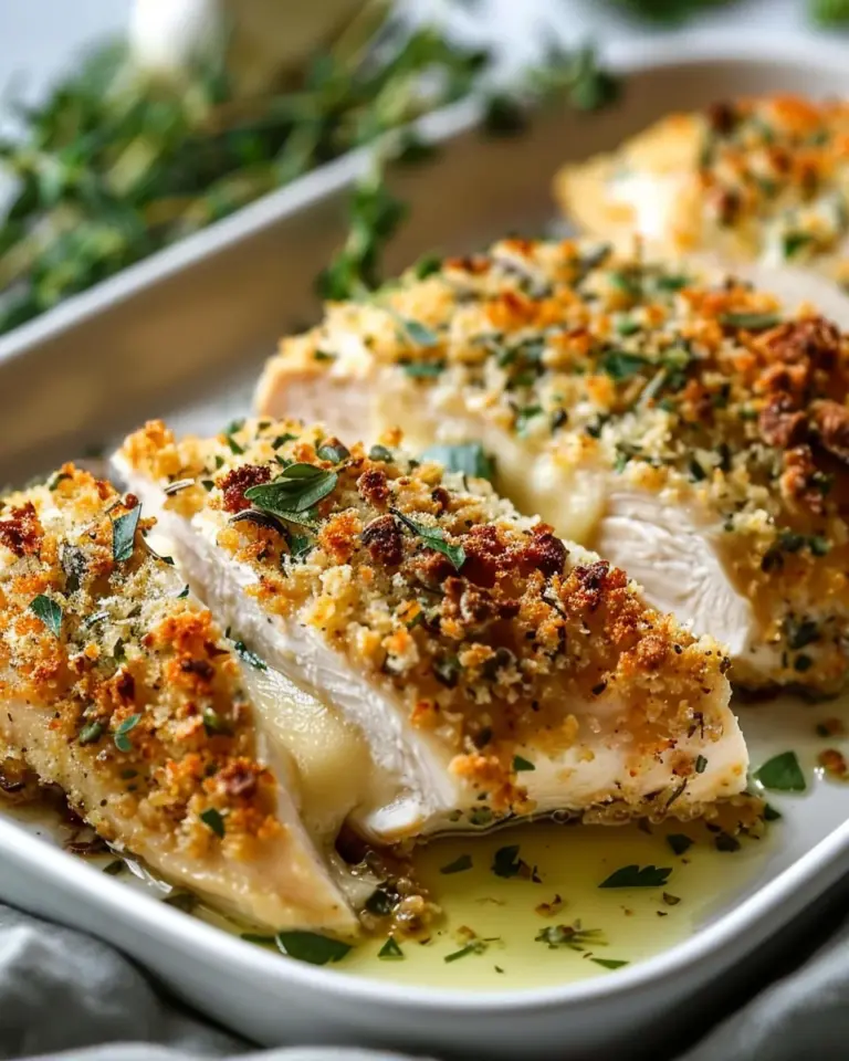 Transform Dinner with Herb-Crusted Baked Boursin Chicken