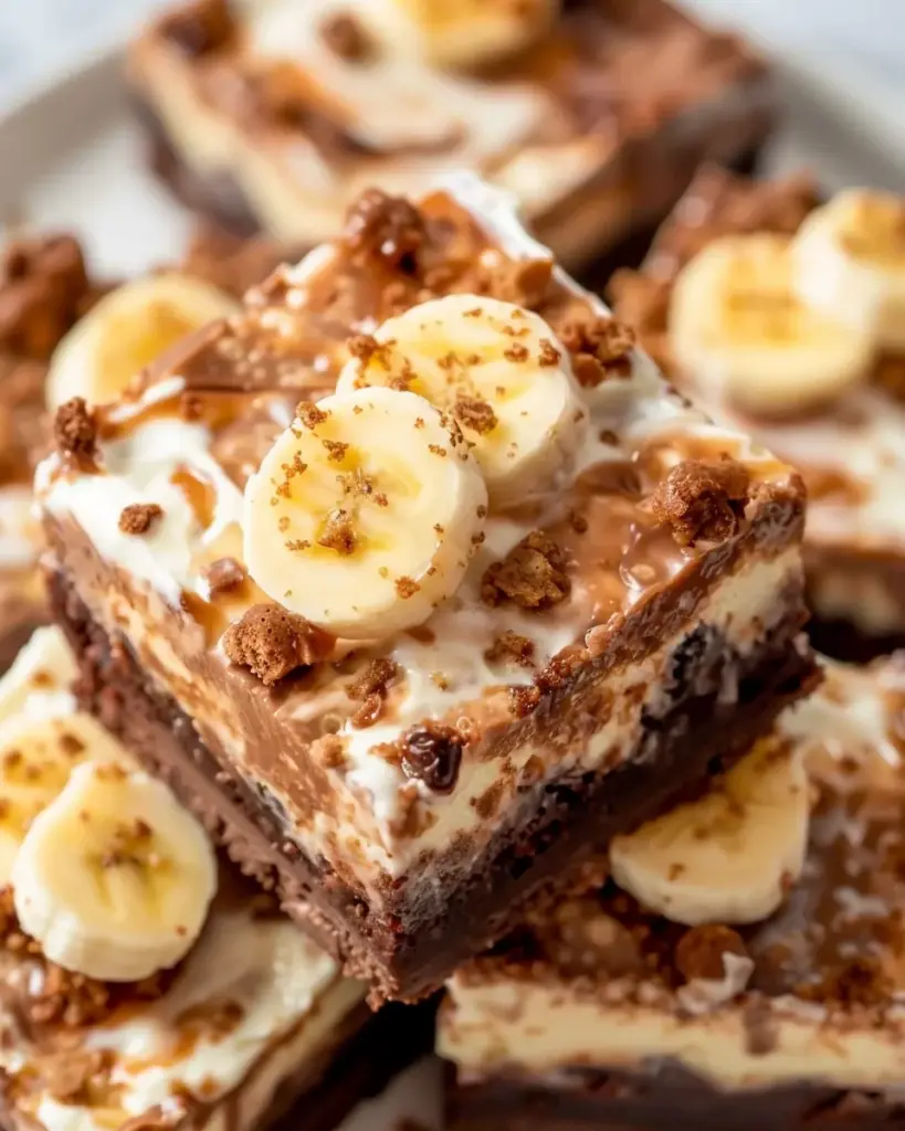 Banana Pudding Brownies