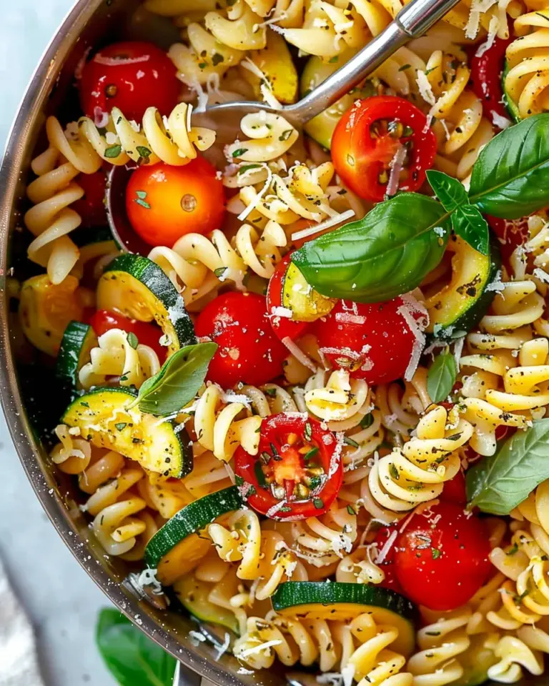 Best Weeknight Tomato Zucchini Pasta – Homefoodkitchen