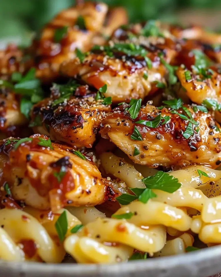 Honey Pepper Chicken Pasta
