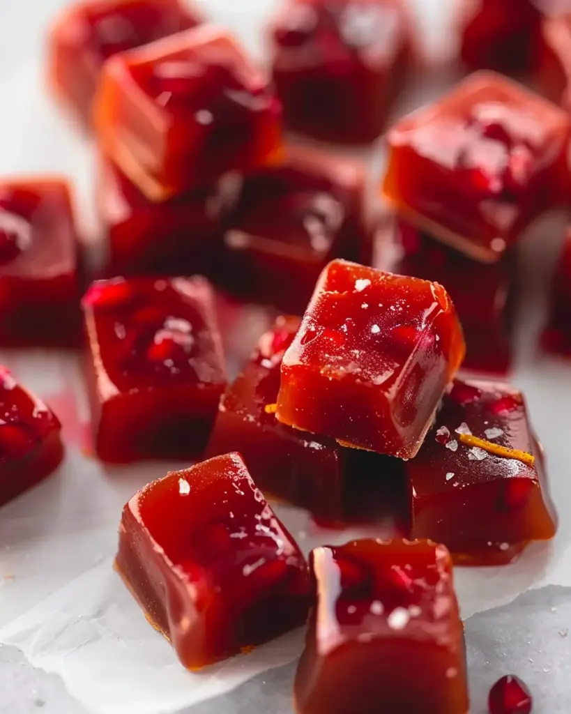 Sweet Cranberry Pomegranate Caramels – Alrightwithme