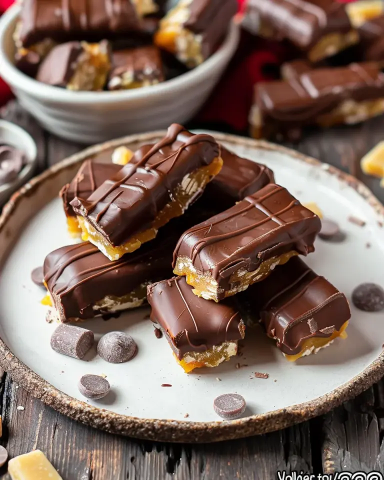 Homemade Twix Bars