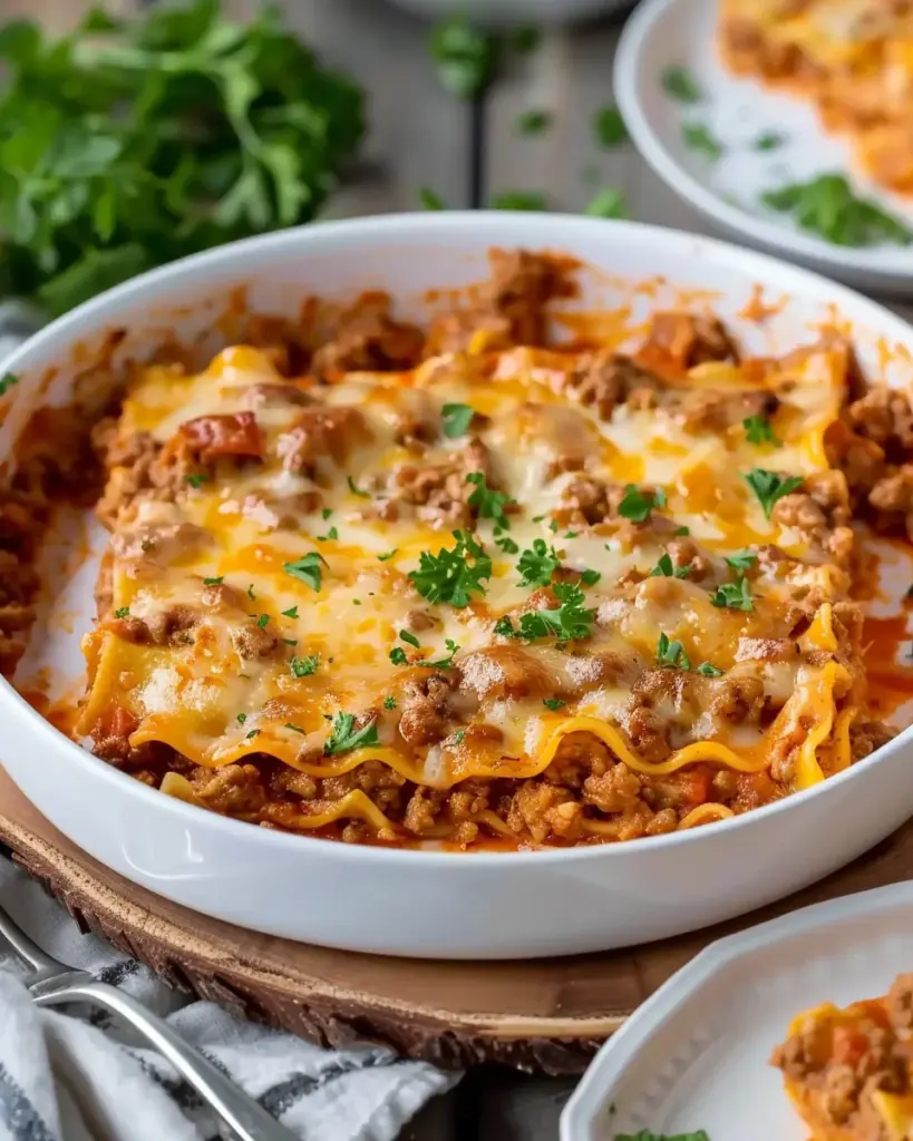 Classic Hamburger Helper Lasagna