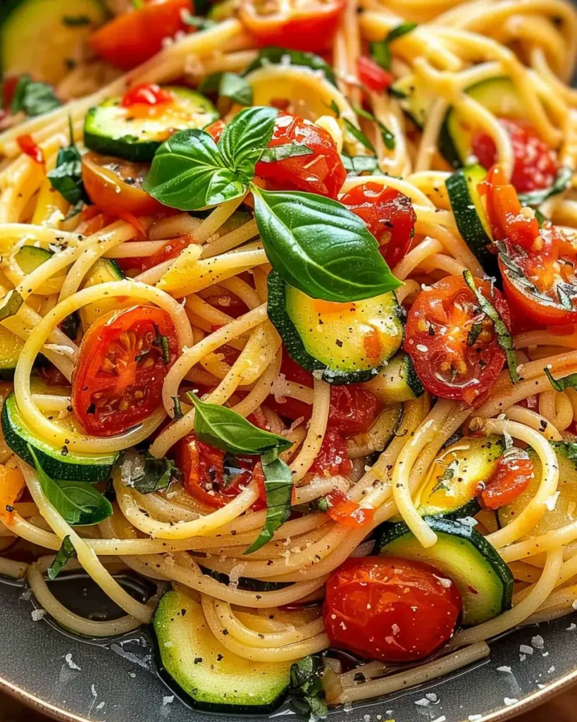 Tomato Zucchini Pasta