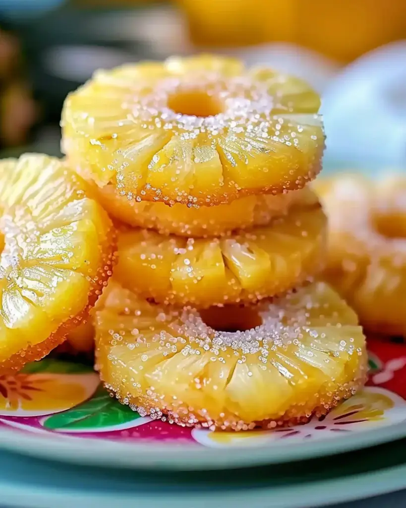 Pineapple Upside Sugar Cookies
