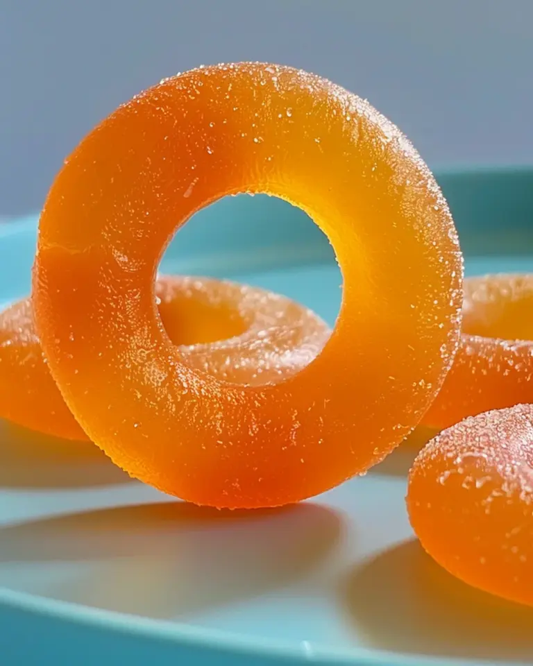 Homemade Peach Rings
