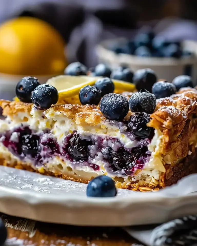 High-Protein Lemon Blueberry Breakfast Bake with Cottage Cheese: An Amazing Ultimate Recipe