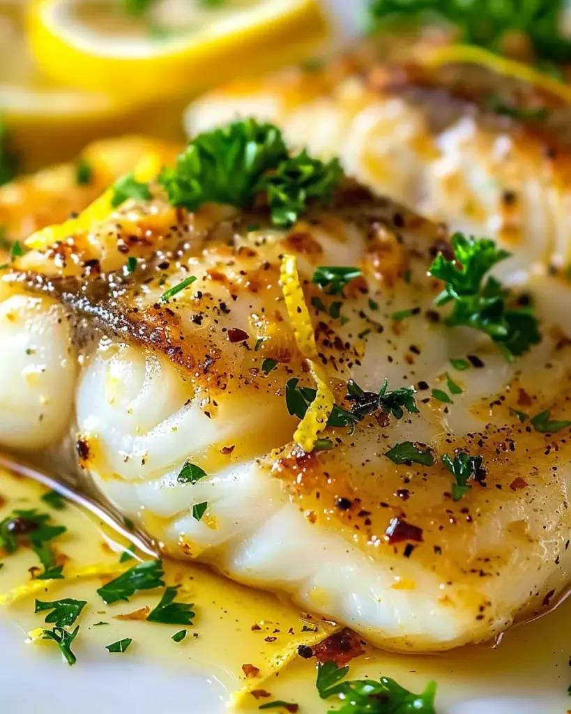 Lemon Butter Fish Fillet