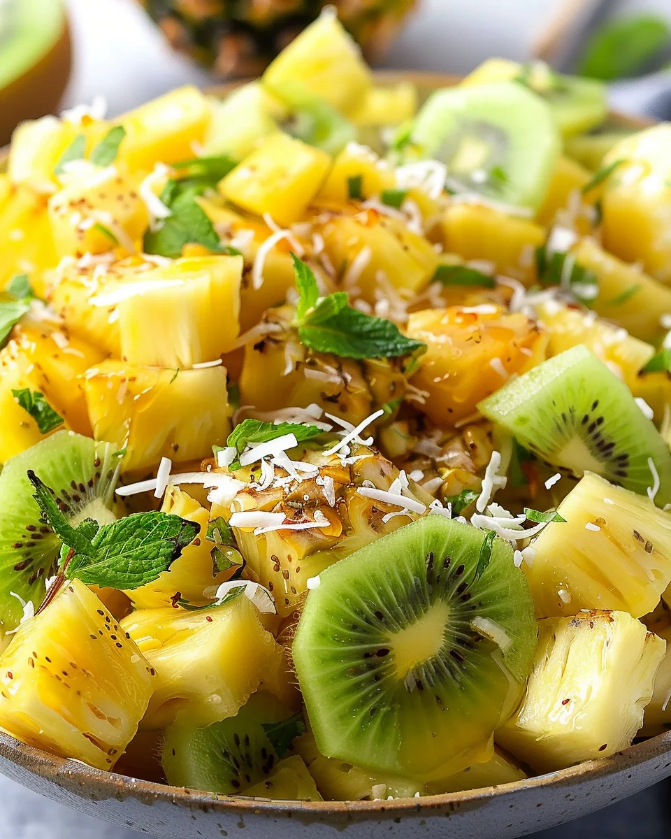 Pineapple Kiwi Salad