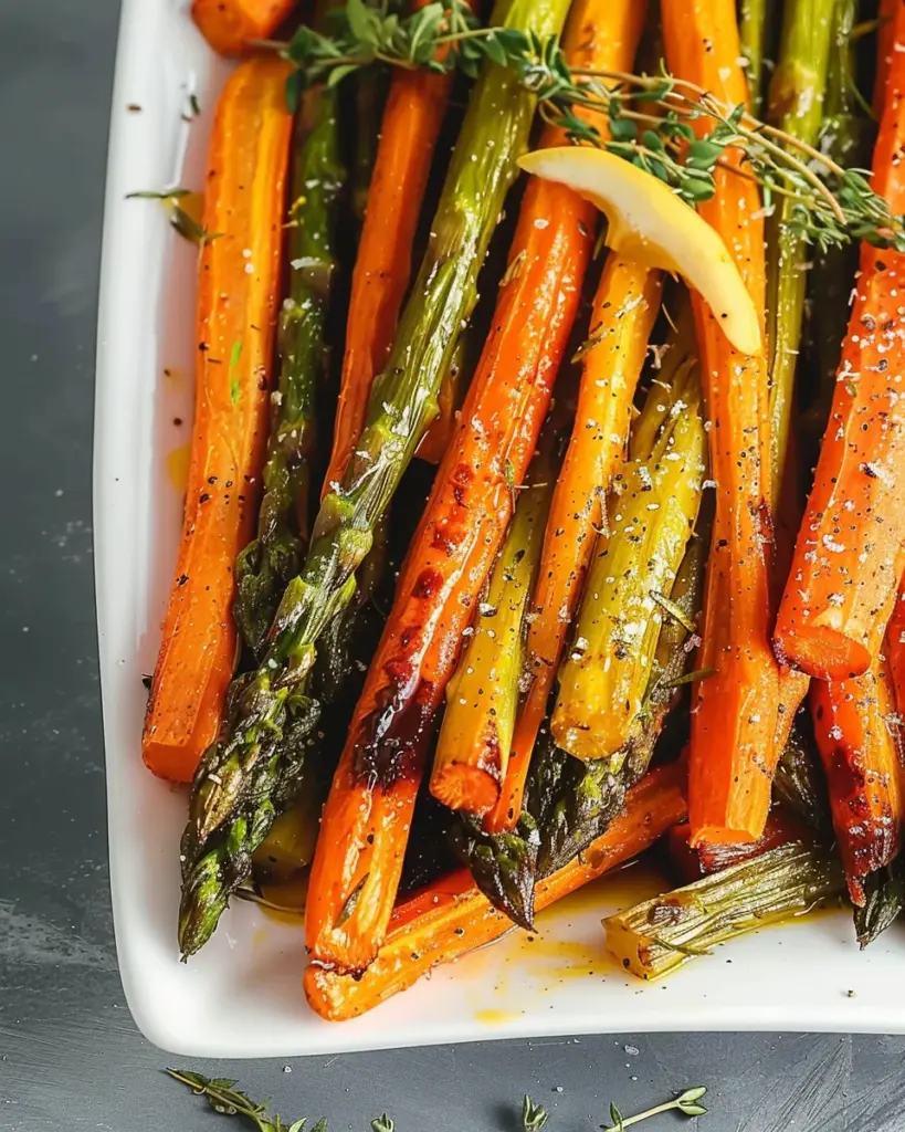Roasted Asparagus and Carrots Recipe