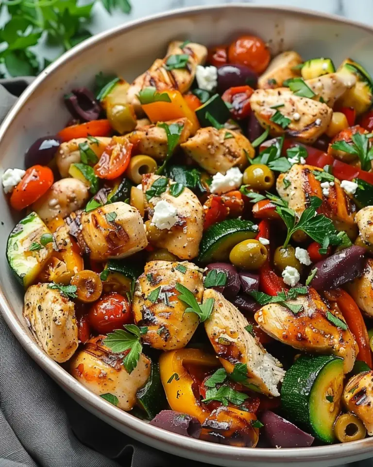 Mediterranean Chicken Stir Fry Recipe: Wholesome 30-Minute Delight