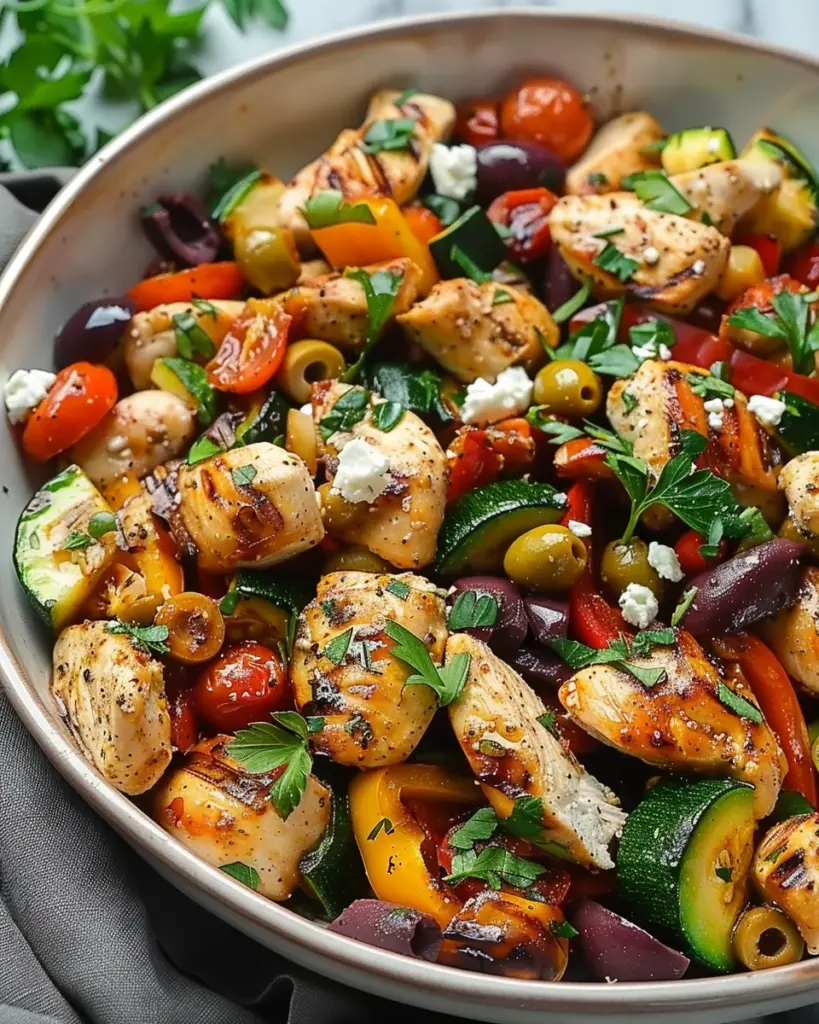 Mediterranean Chicken Stir Fry Recipe: Wholesome 30-Minute Delight