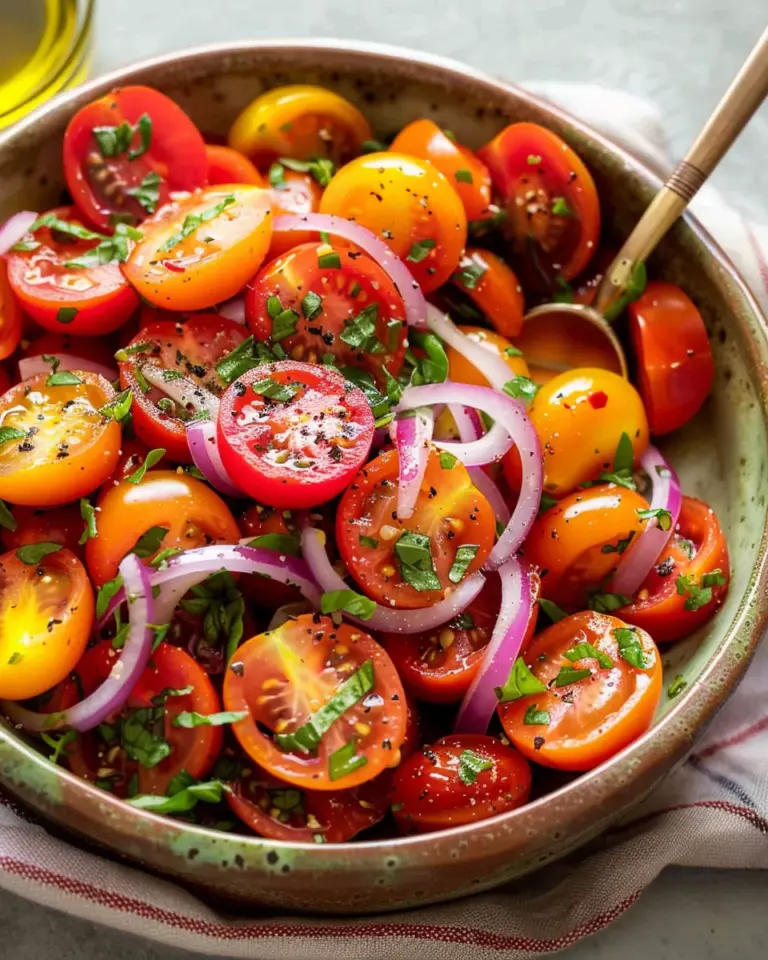 📋The Best Summer Cherry Tomato Salad Recipe