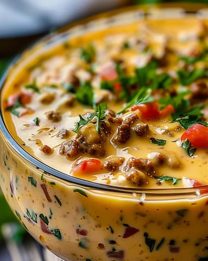Cheesy Rotel Ranch Queso