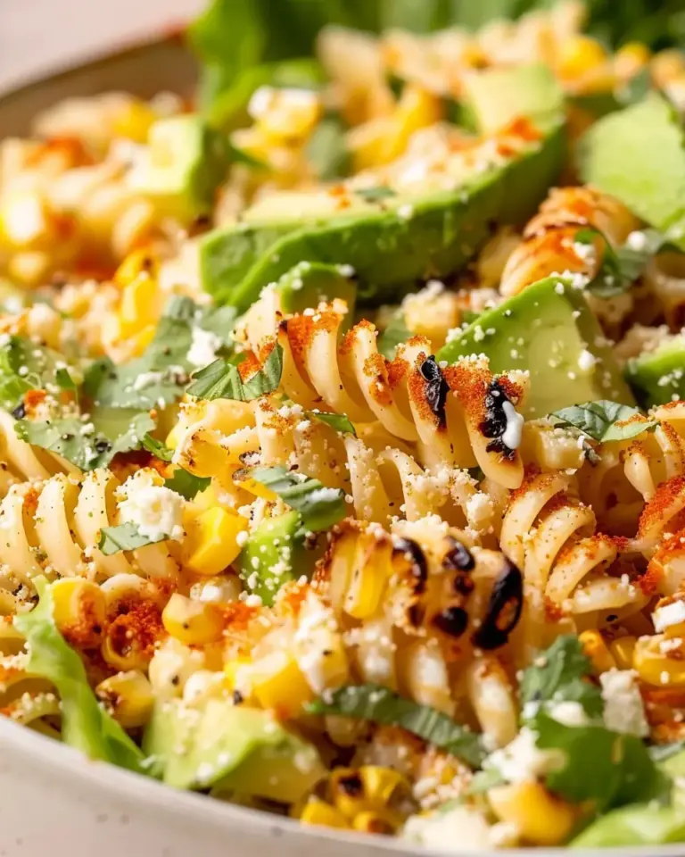 Creamy Street Corn Pasta Salad