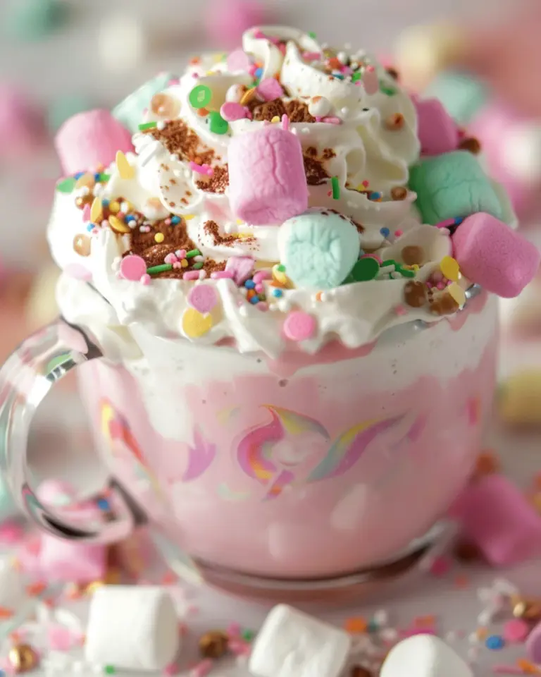 Unicorn Hot Chocolate