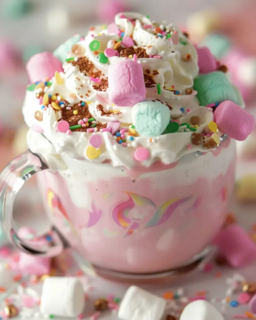 Unicorn Hot Chocolate