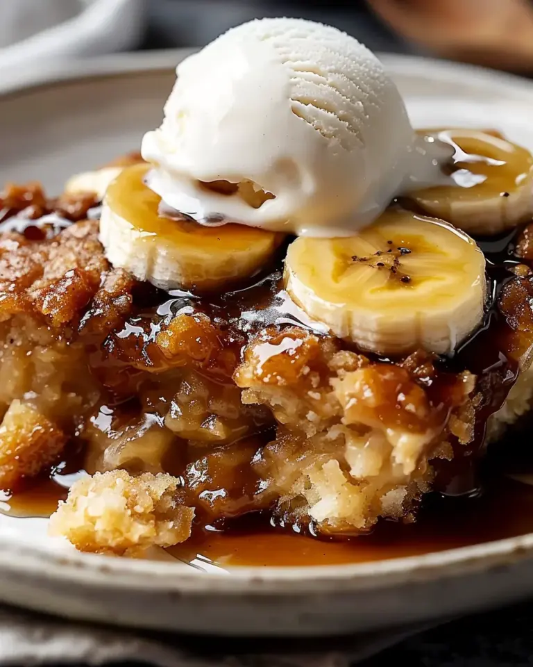 Bananas Foster Cobbler