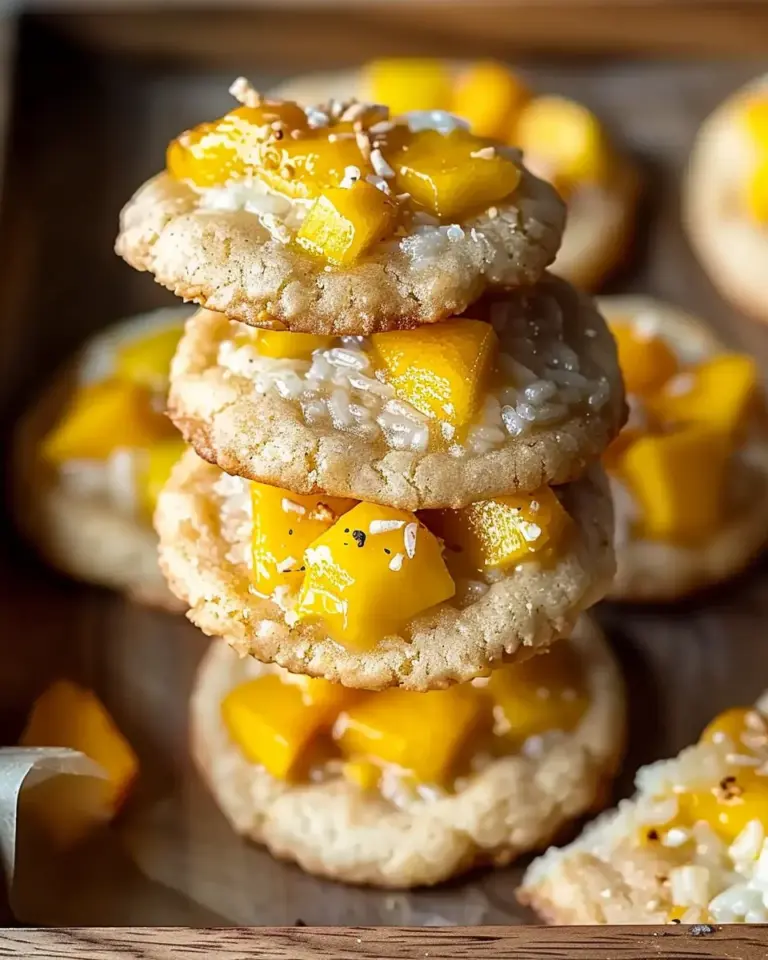 Mango Sticky Rice Cookies: Irresistibly Sweet Fusion Treats