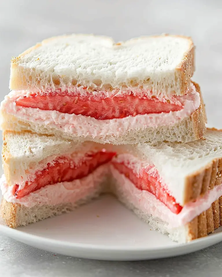Heart Tea Sandwiches