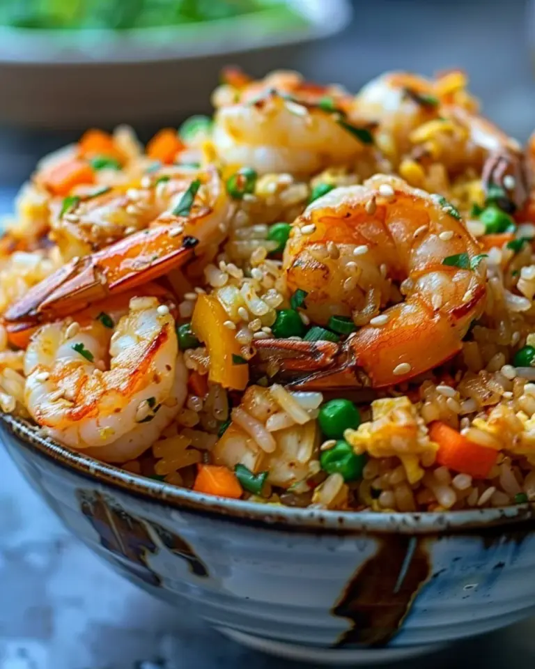 Seafood Fried Rice – A Savory Mix of Shrimp, Crab & Veggies