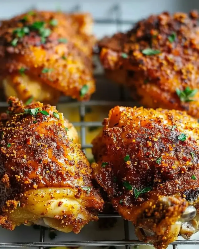 Extra Crispy Irish Oven-Fried Chicken Thighs